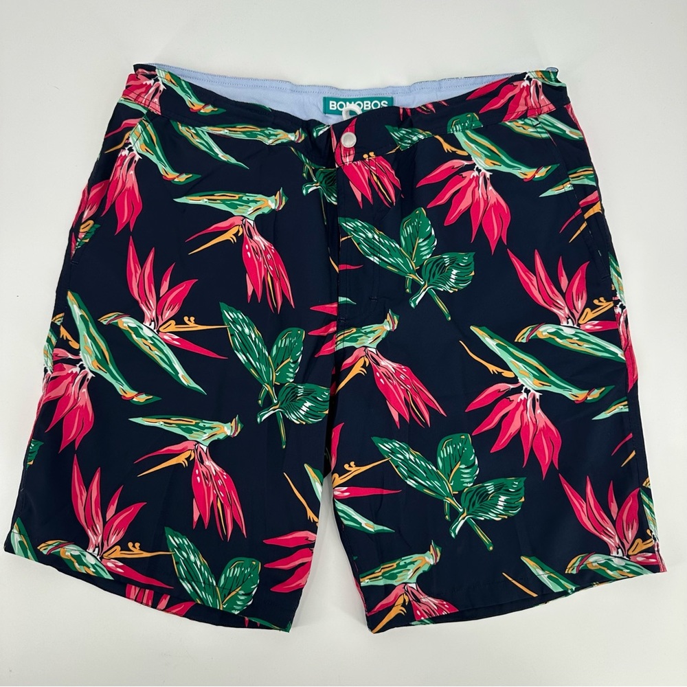Bonobos Birds of Paradise Swim Trunks Mens Size 34